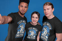 Load image into Gallery viewer, Yetis – Snow Patrol Yetis Team Fan Club T-Shirt