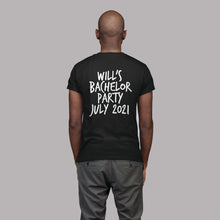 Load image into Gallery viewer, Bachelor Party Shirts Customized With the Groom's Full Color Face and Custom Text