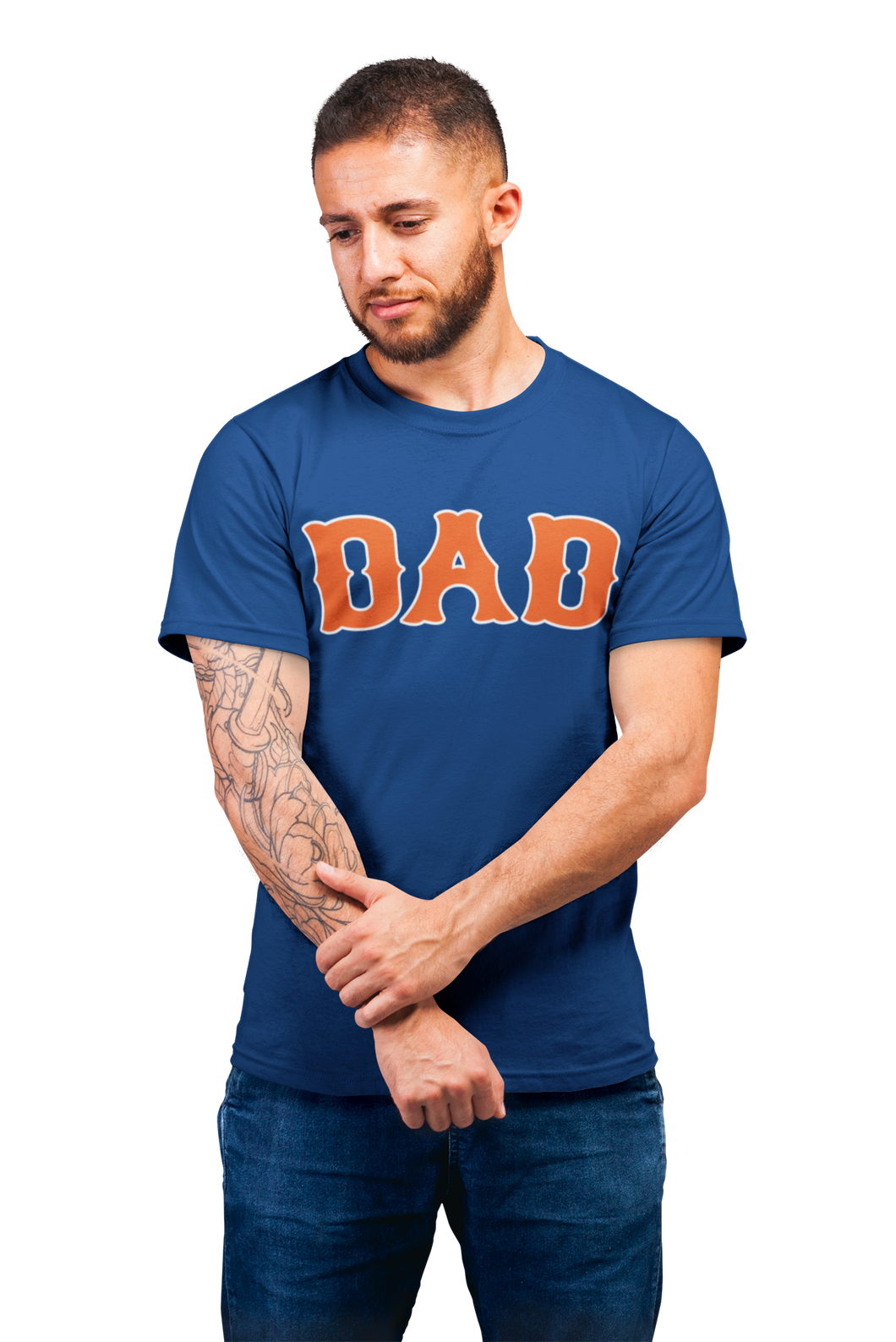 Men's Dad T-Shirt | New York Baseball Shirt | Father's Day Gift | Queens Sports Fan Tee | Dad Gifts | Metropolitan Baseball Dad Shirt